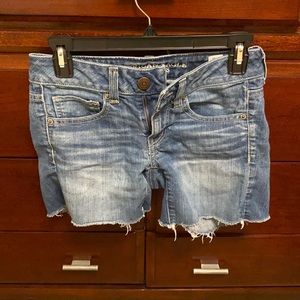 American Eagle stretch denim shorts